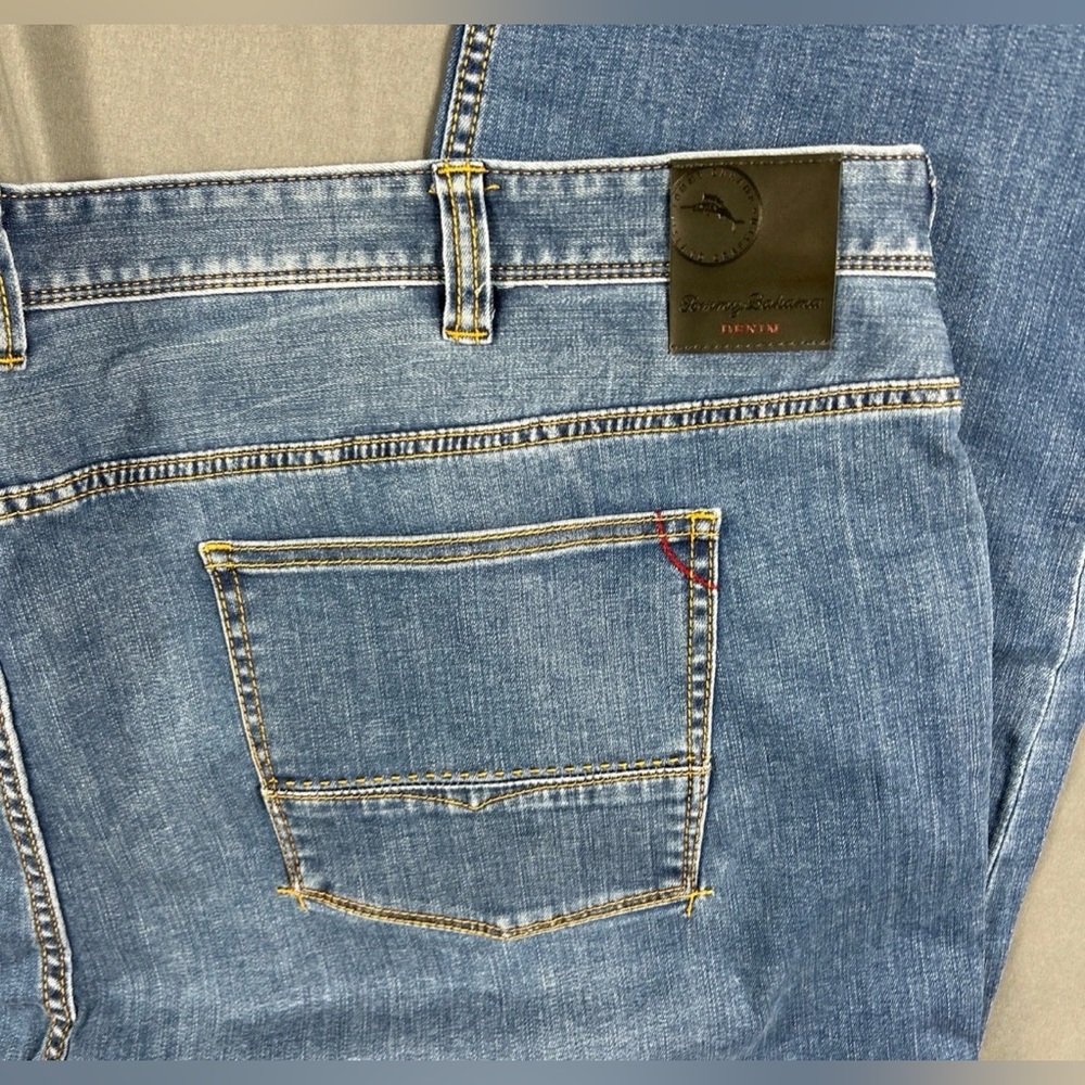 Tommy Bahama Jeans Boracay 54 x 34 Blue Medium Wash Cotton Lyocell - Picture 4 of 8